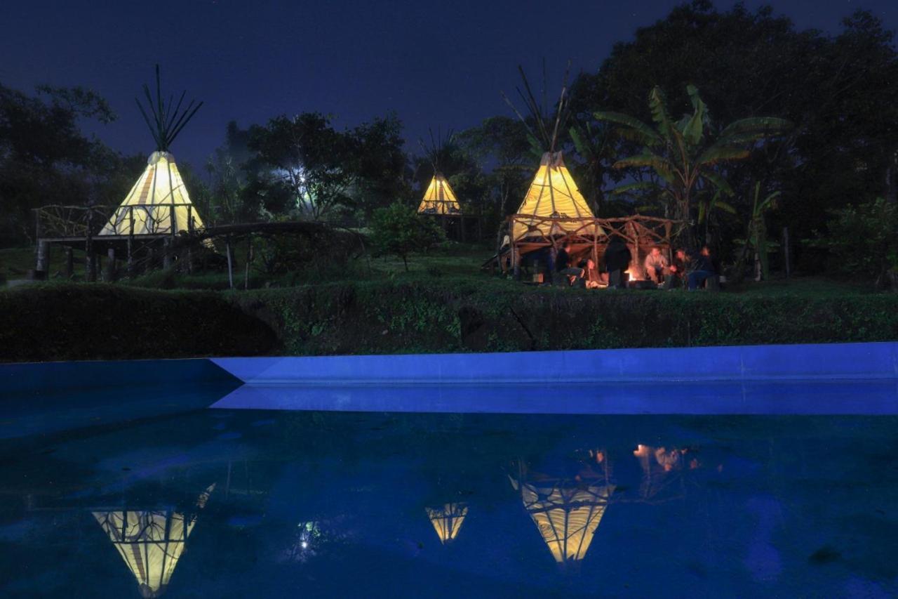 Tipis Cuetzalan Hotel Exterior foto