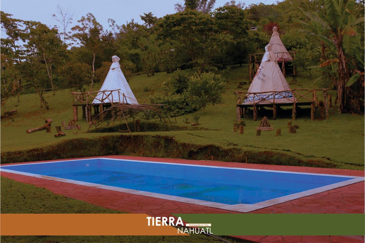 Tipis Cuetzalan Hotel Exterior foto
