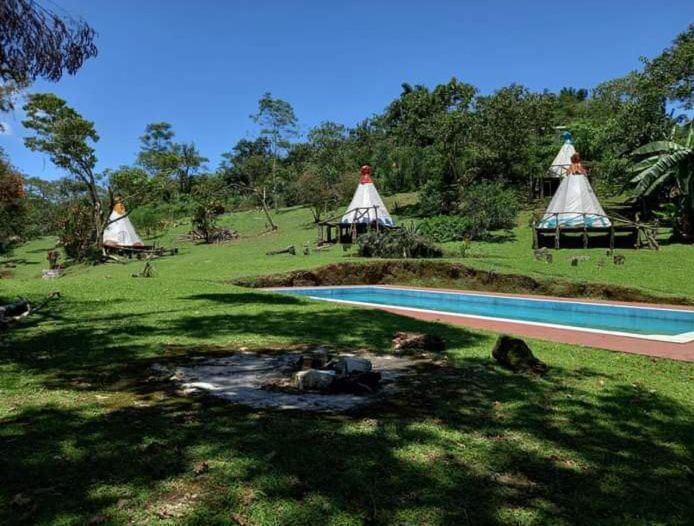 Tipis Cuetzalan Hotel Exterior foto